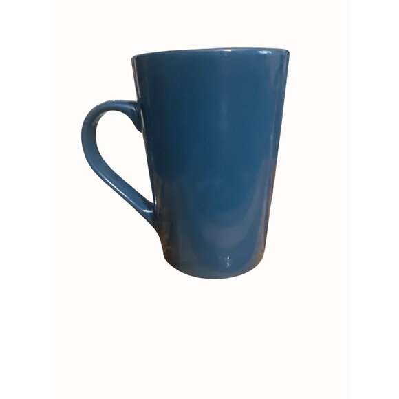 Starbucks Navy teal Blue Ceramic Tall Mug 11 Fl Oz 2020 - Picture 3 of 5